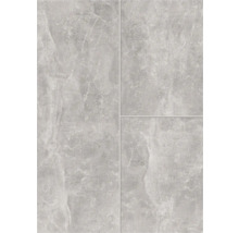 Graue Bodenfliesen mit Marmoroptik