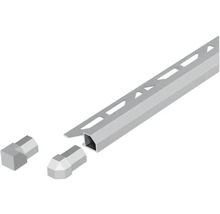 Fliesenprofil mit Endstücken