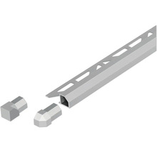 Fliesenprofil mit Endstücken