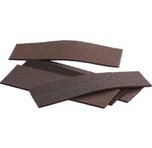 Mehrere Schleifpads auf einem Haufen