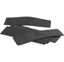 Mehrere Streifen Dichtband aus porösem Material