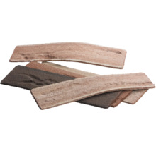 Mehrere Klinkerriemchen