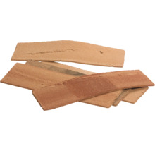 Mehrere Kaminklinkerplatten aus Ton