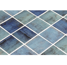 Mosaikfliesen in Rautenform für Wand- und Bodengestaltung