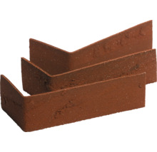 Drei Klinkerwinkel für den Mauerbau