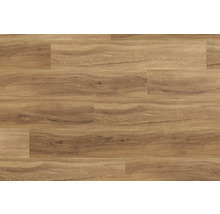 Verlegte Vinylbodenpaneele in Holzoptik.