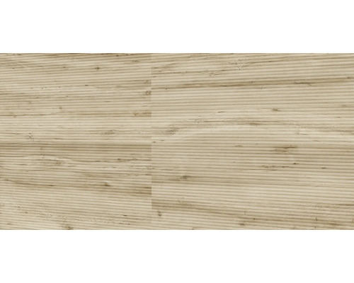 MIRAVA Steingut Dekorfliese OSLO walnut light 40 x 120 x 0,8 cm UGL