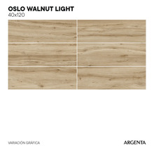 Fliesen in Holzoptik, helle Walnuss, Format 40x120