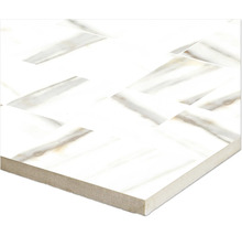 Keramikfliese mit Fischgrätmuster