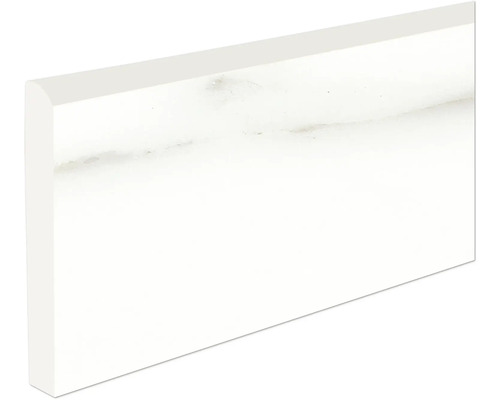 MIRAVA Sockel LUCCA Bianco gold matt 10 x 60 cm