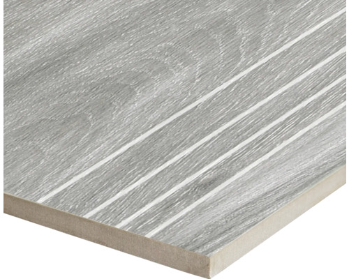 MIRAVA Feinsteinzeug Treppenstufe BERGEN Grey 29.5 x 120 x 0,9 cm matt rektifiziert