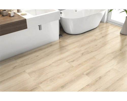form & style Feinsteinzeug Wand- und Bodenfliese FIRENZE oak light 23 x 120 x 0,87 cm