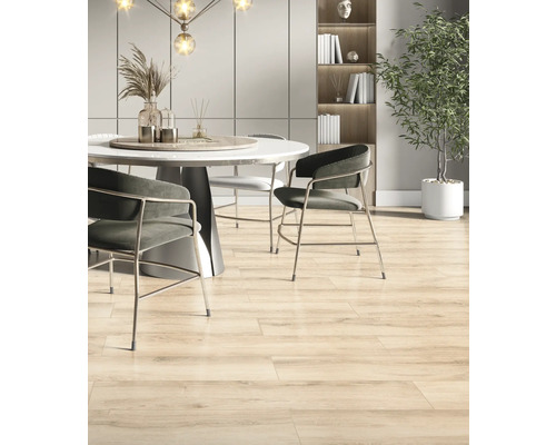 form & style Feinsteinzeug Wand- und Bodenfliese FIRENZE oak light 23 x 120 x 0,87 cm