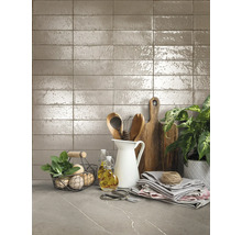 Wandfliesen im Küchenbereich mit Dekoration