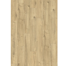 Nahaufnahme von Laminatboden mit Holzoptik