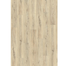 Nahaufnahme von Laminatboden in Holzoptik