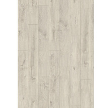 Helle Laminatboden-Verlegung im Holzdesign