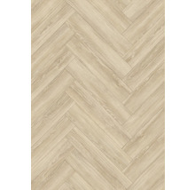 Helle Holzoptik im Fischgrätmuster für Bodenbeläge.