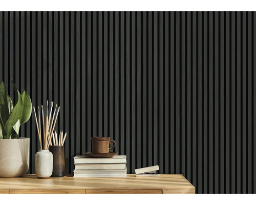 Akustikpaneel Teak einseitig foliert 2670 x 572 x 19 mm