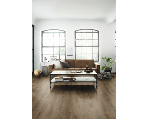 Laminat 8.0 Dunnington Eiche dunkel 1292 x 193 x 8 mm