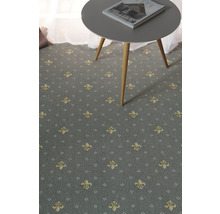 Teppichboden mit Lilienmuster und Beistelltisch