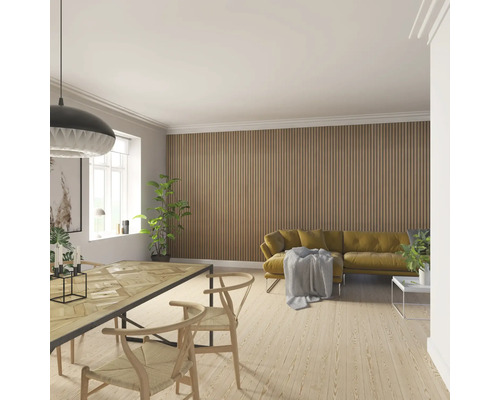 Fjordwall Akustikpaneel LUX Eiche 2400 x 600 x 20 mm