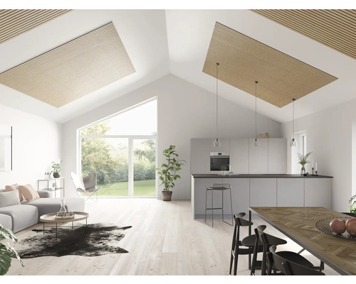 Fjordwall Akustikpaneel LUX Eiche 2400 x 600 x 20 mm