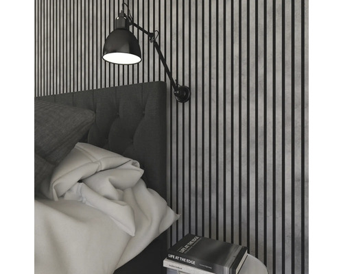 Fjordwall Akustikpaneel Laminat Betongrau 2400 x 600 x 20 mm