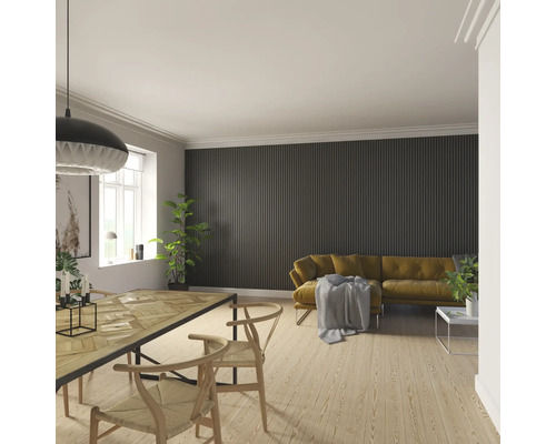 Fjordwall Akustikpaneel Linoleum Schiefer 2400 x 600 x 20 mm