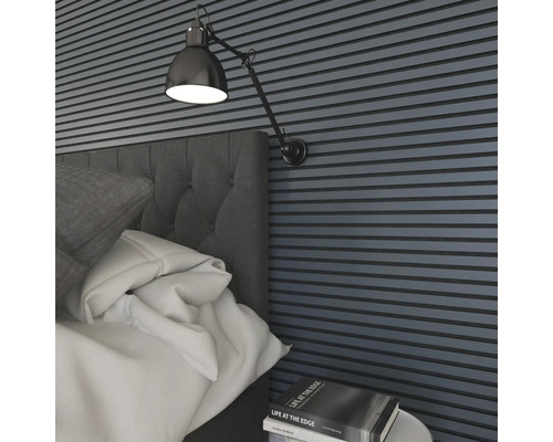 Fjordwall Akustikpaneel Linoleum Petrolblau 2400 x 600 x 20 mm