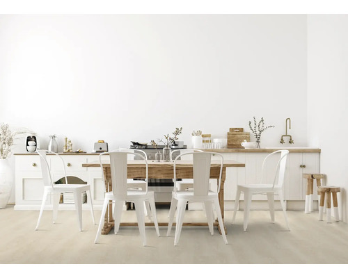 Vinyl-Diele Dryback 30 Arezzo beige zu verkleben 184x1219x2 mm