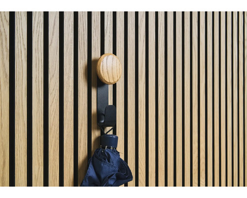 Produktbild 2 (groß) Wandpaneel mit Garderobenhaken und Regenschirm