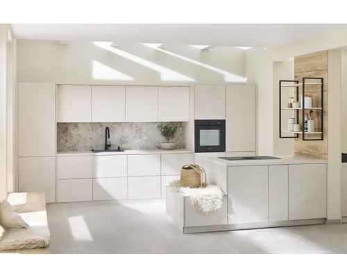 Produktbild 4 (groß) Moderne Küche mit Küchenzeile, Kochinsel und Stauraum