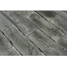 Betonplatten mit Holzoptik im Detail