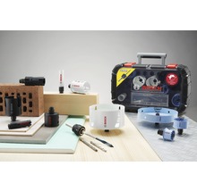 Bosch Lochsägen-Set mit Transportkoffer und verschiedenen Sägeblattgrößen für Bohrmaschinen