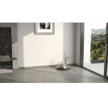 Innenraum mit Grillstelle, Bild und Dekoration