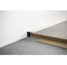 Bodenabschlussleiste aus Aluminium zur Bodenanpassung