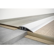 Aluminium Übergangsprofil zwischen zwei Bodenbelägen unterschiedlicher Höhe