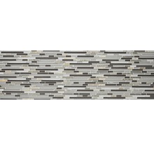 Mosaikfliese mit Glas- und Steinoptik