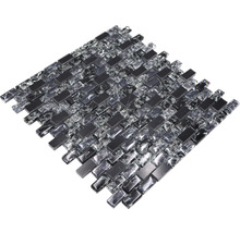 Mosaikfliese aus Glas und Stein