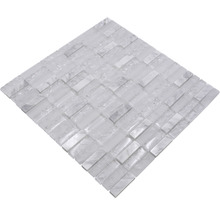 Mosaikfliese aus Glas und Marmor