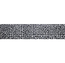 Muster aus schwarzen Kieselsteinen für Bodenbeläge