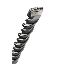 Nahaufnahme eines Spiralbohrers