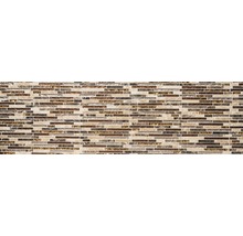 Mosaikfliese mit horizontalem Streifenmuster