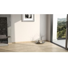 Heller Raum mit Kamin, Bild, Dekoration und Fenster