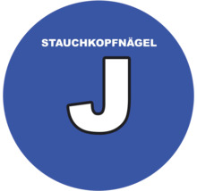 Symbol für Stauchkopfnägel