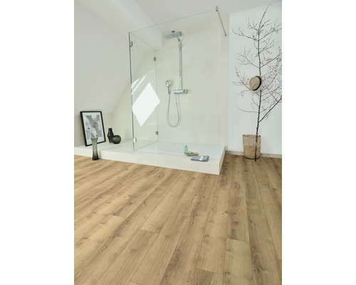 Designboden Modular ONE Eiche Pure natur Langdiele Landhausdiele Klickverbindung 2200 x 235 x 8,0 mm