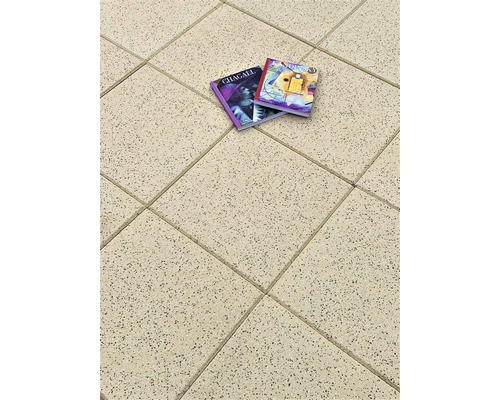 Zwei Bücher auf Pflastersteinen