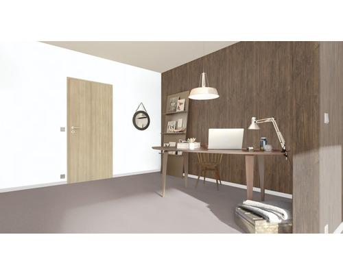 Teppichboden Schlinge Rubino braun-beige 500 cm breit (Meterware)