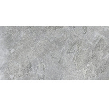 Graue Steinzeugfliese mit matter Oberfläche